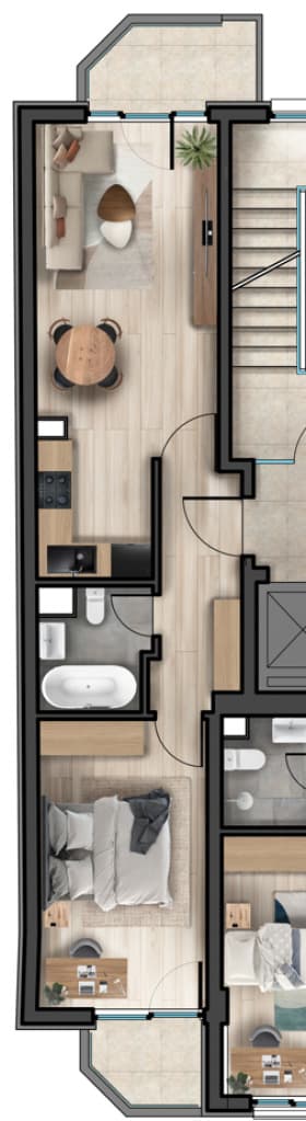 Продава 2-СТАЕН град София, Център 241 800 € 472 919.69 лв.
