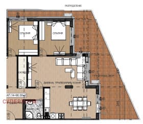 Продава 3-СТАЕН град София, Горна баня 272 744 € 533 440.90 лв.