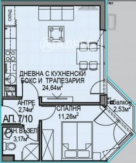 Продава 2-СТАЕН град София, Обеля 2 102 027 € 199 547.47 лв.