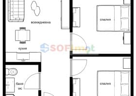 Продава 3-СТАЕН град София, Център 185 000 € 361 828.55 лв.
