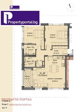 Продава 3-СТАЕН град София, Симеоново 391 600 € 765 903.03 лв.