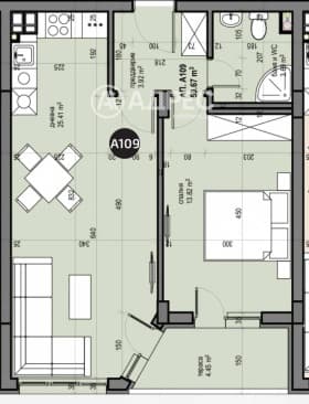 Продава 2-СТАЕН град София, Люлин 5 118 031 € 230 848.57 лв.