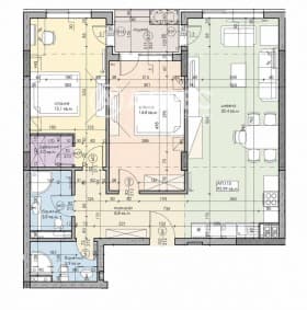 Продава 3-СТАЕН град София, Дружба 2 295 880 € 578 690.98 лв.