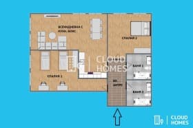 Продава 3-СТАЕН град София, Докторски паметник 412 900 € 807 562.21 лв.