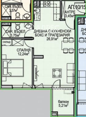 Продава 2-СТАЕН град София, Обеля 2 111 351 € 217 783.63 лв.