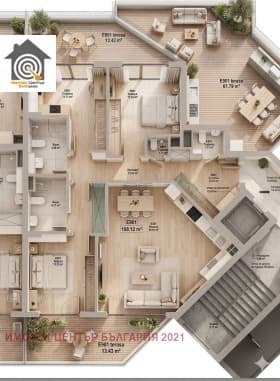 Продава 4-СТАЕН град София, Дружба 1 435 000 € 850 786.05 лв.