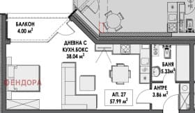Продава 1-СТАЕН град София, Студентски град 164 400 € 321 538.45 лв.