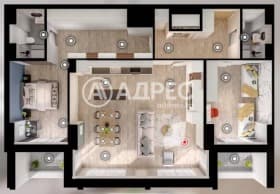 Продава 3-СТАЕН град София, Дружба 1 392 000 € 766 685.36 лв.