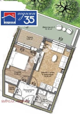 Продава 2-СТАЕН град София, Овча купел 2 131 192 € 256 589.25 лв.
