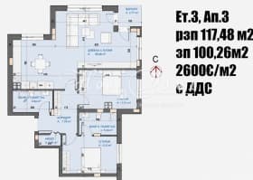 Продава 3-СТАЕН град София, Овча купел 305 448 € 597 404.36 лв.