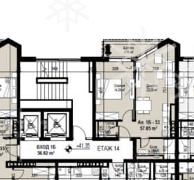 Продава 2-СТАЕН град София, Банишора 156 400 € 305 891.81 лв.