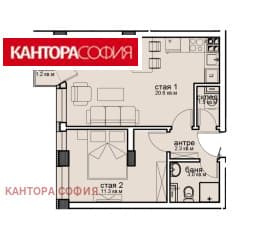 Продава 2-СТАЕН град София, Витоша 136 065 € 266 120.01 лв.