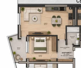 Продава 2-СТАЕН град София, Витоша 158 900 € 310 781.39 лв.