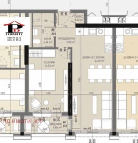 Продава 2-СТАЕН град София, Банишора 163 300 € 319 387.04 лв.