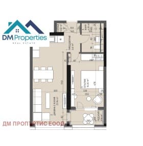 Продава 2-СТАЕН град София, Банишора 165 500 € 323 689.87 лв.