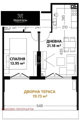 Продава 2-СТАЕН град София, Витоша 180 000 € 352 049.40 лв.
